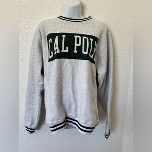 Champion Reverse Weave Small Cal Poly Crewneck